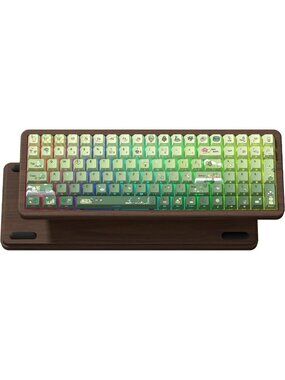 Wireless Mechanical Keyboard with Number Pad, Frog Design, Ergonomic & Stylish